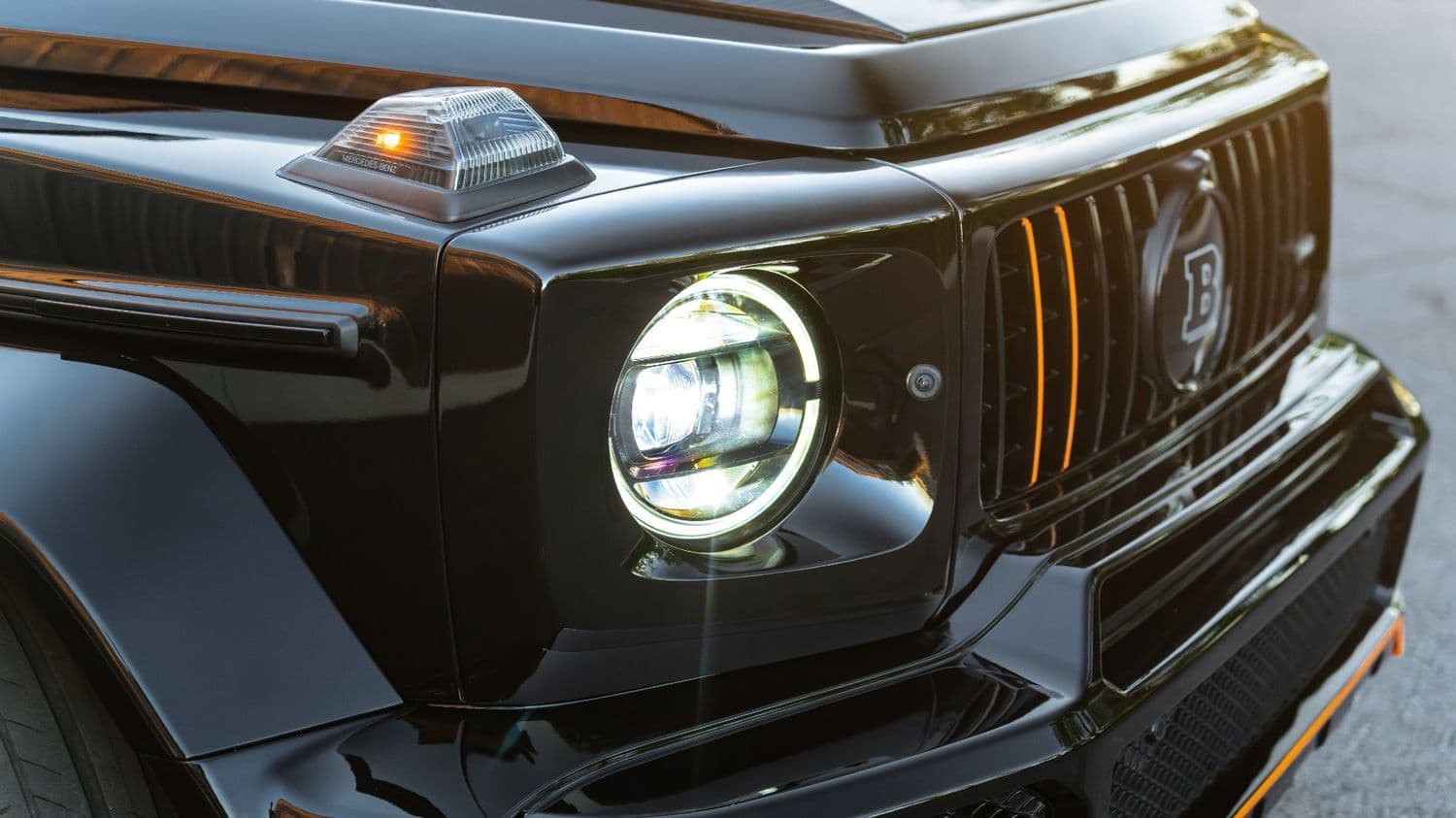 Brabus headlight detail