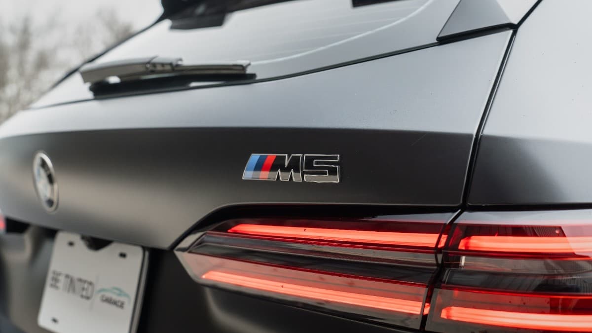 BMW M5 Touring protected in stealth PPF
